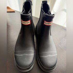Hunter ankle rain boots